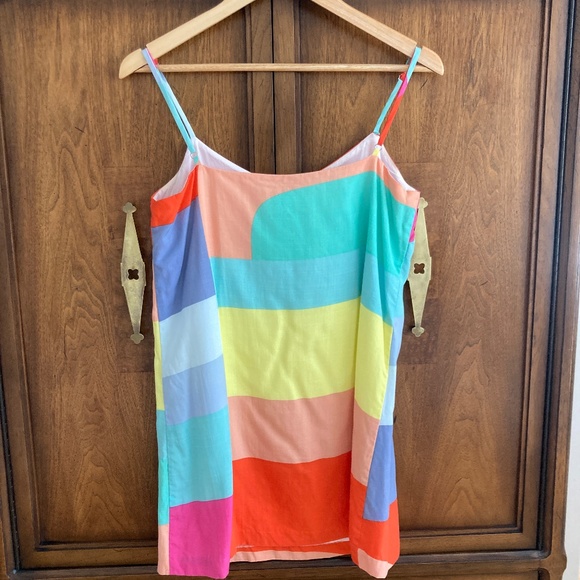 Mara Hoffman Moderna Red Mini Slip Dress - Picture 4 of 5